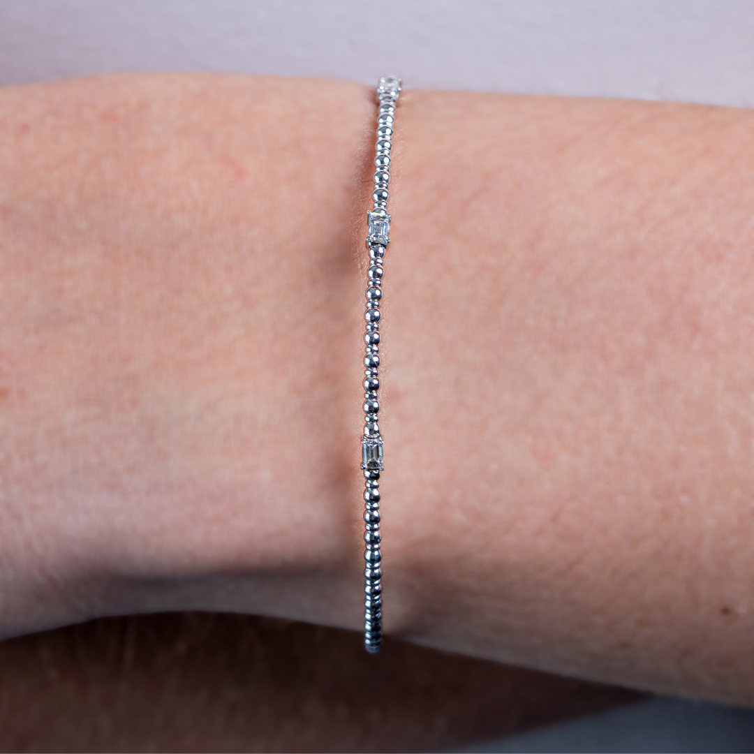 Flexbangle Baguette 0.15CT