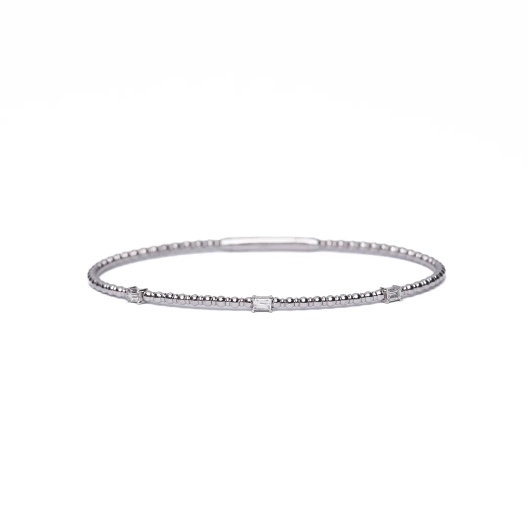 Flexbangle Baguette 0.15CT