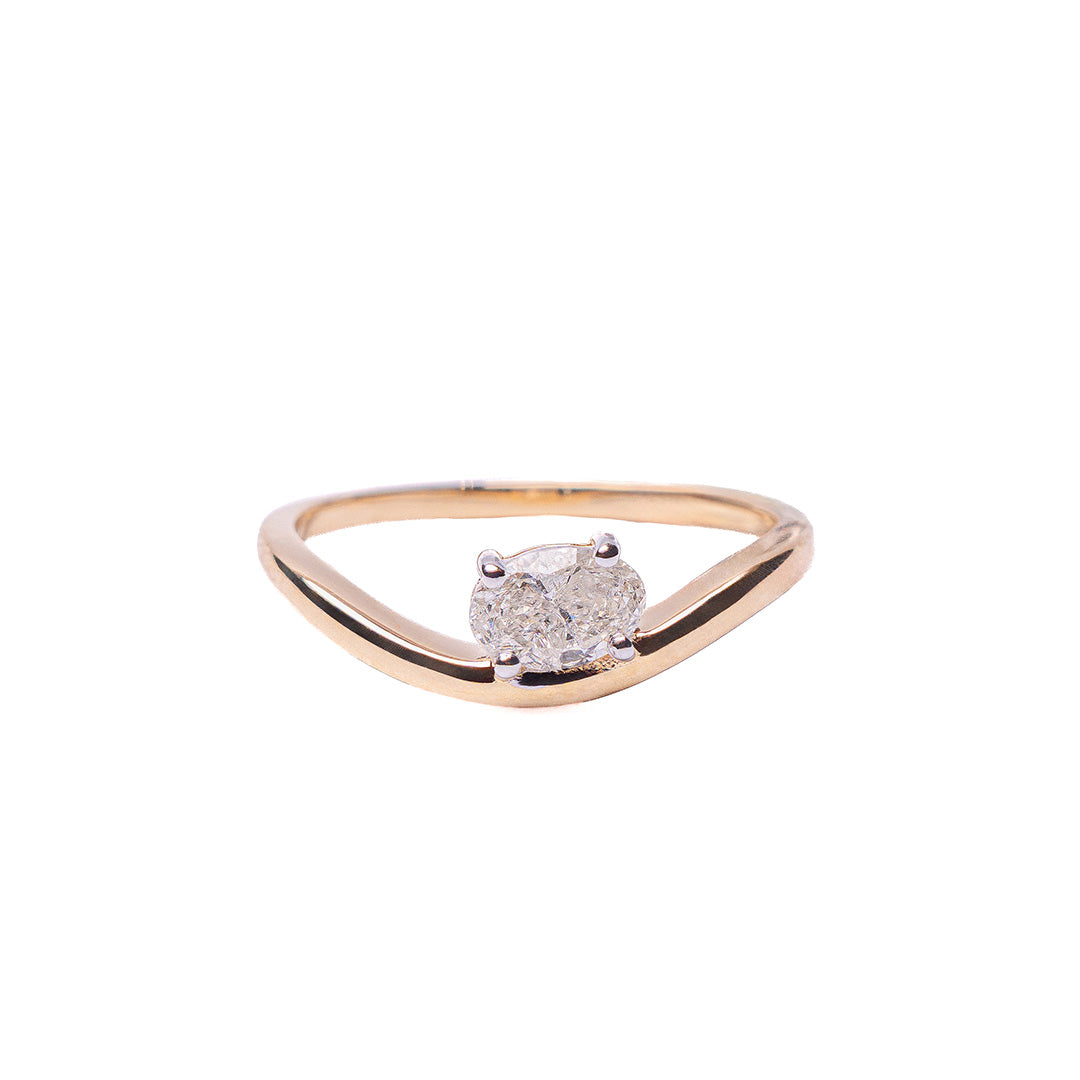 DIAMOND RING 18KYG