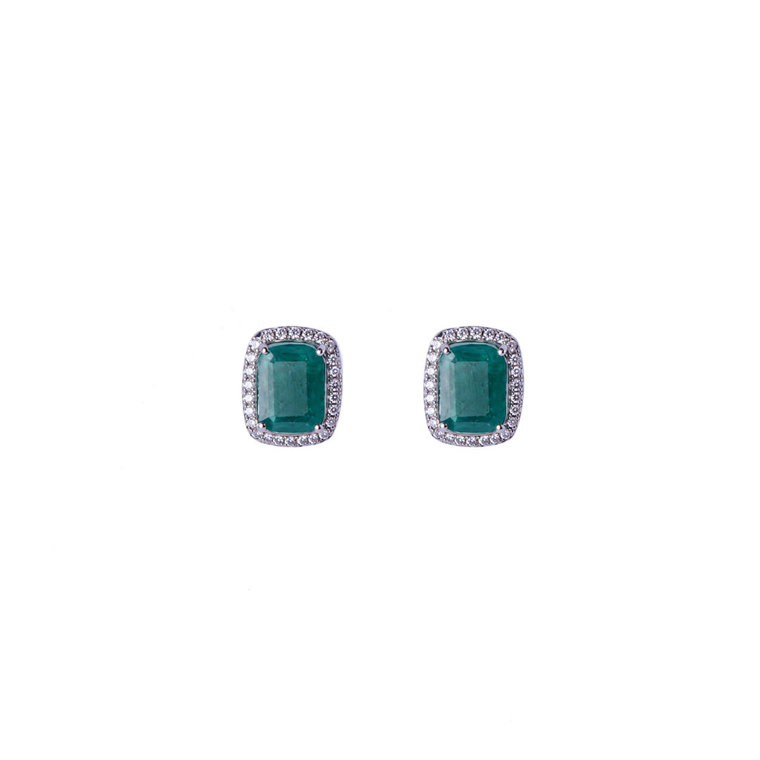 EMERALD STUDS 14WYG