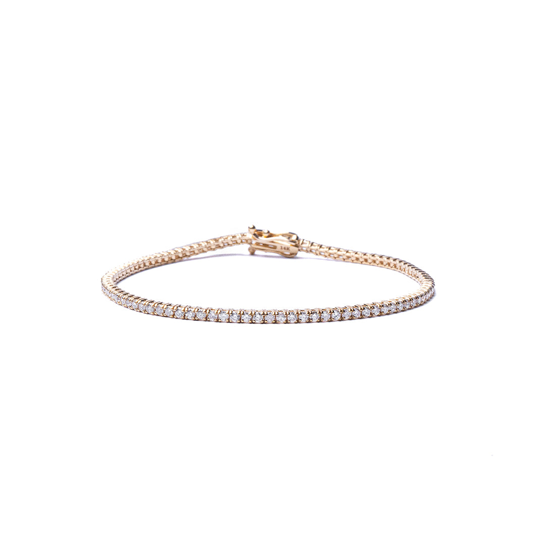 TENNIS BRACELET 2.25CT 14KYG