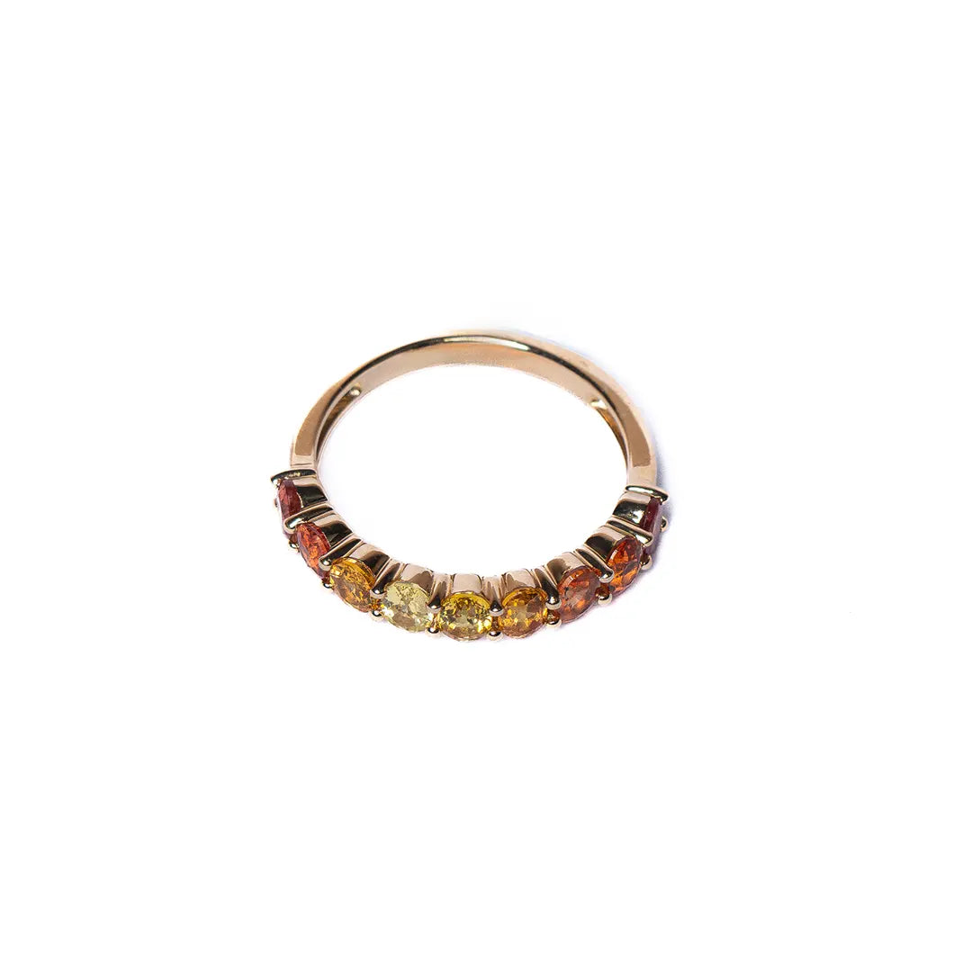 Multi Sapphire Ring 14K