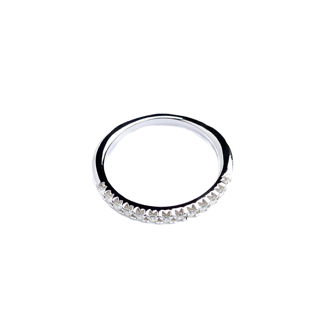 Ring Band 14KW DIA 0.20CT White Gold