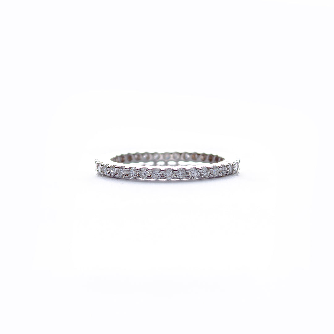 Ring Band 18KW DIA 0.98CT Eternity