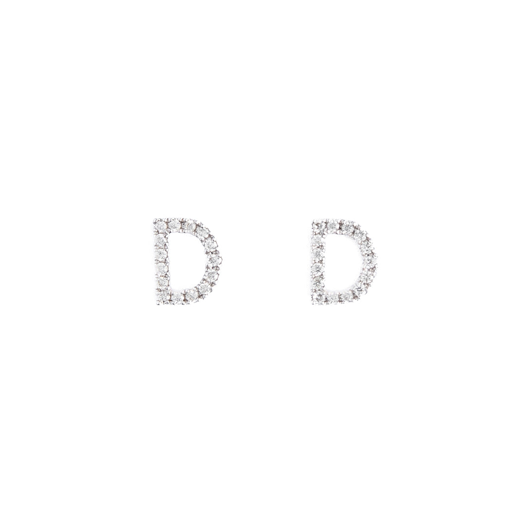 Earrings "D" 14KW