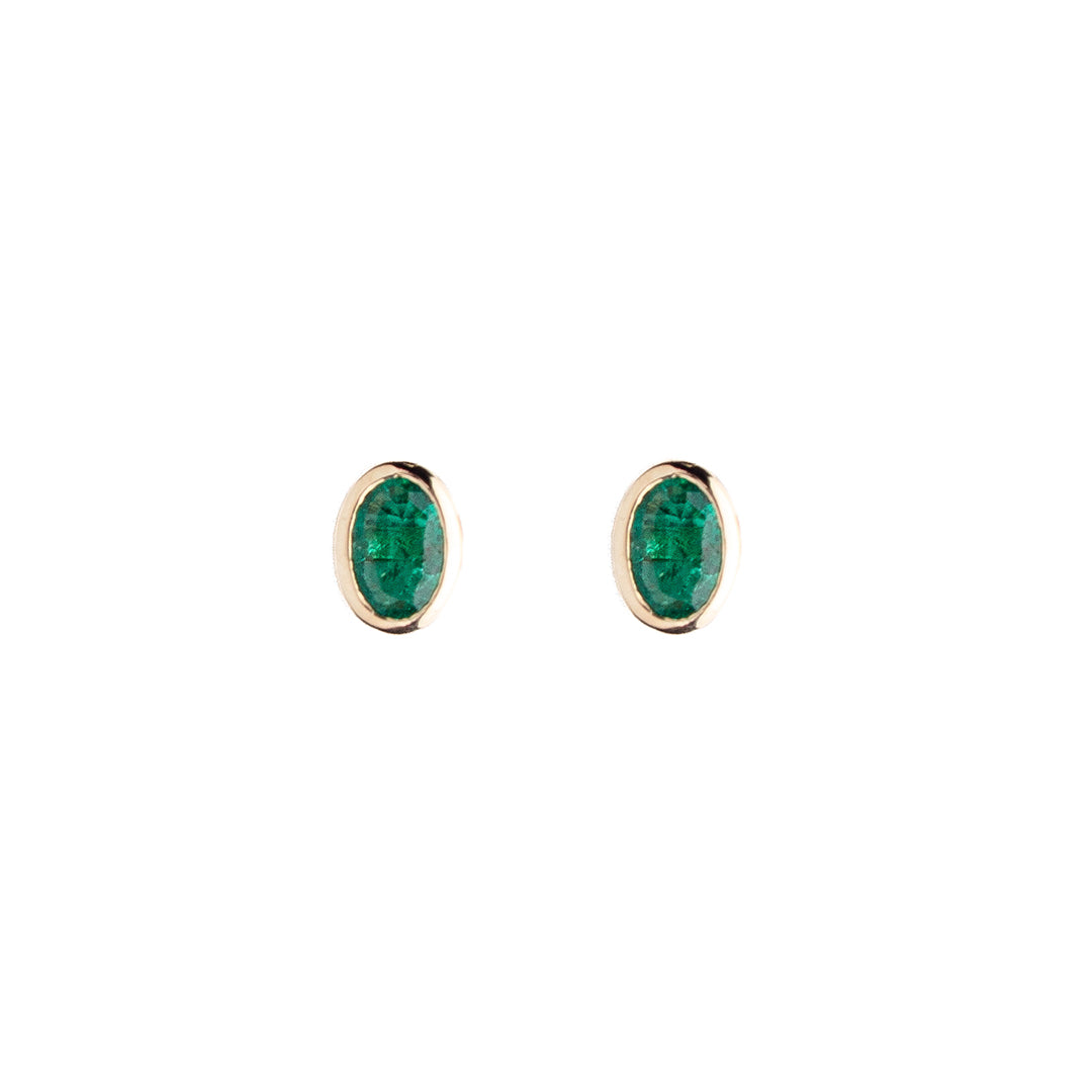 Emerald Studs