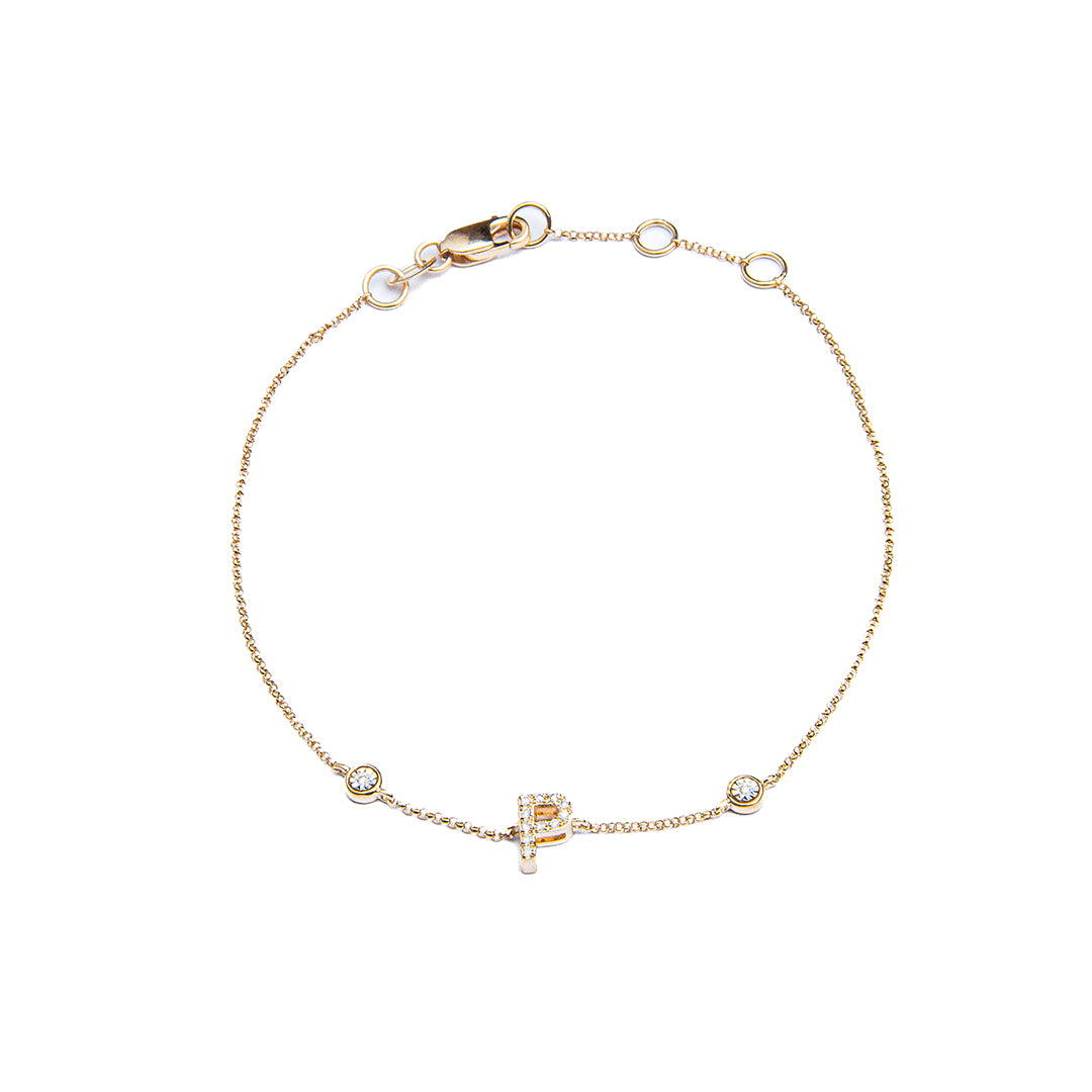Studded Bracelet "P"