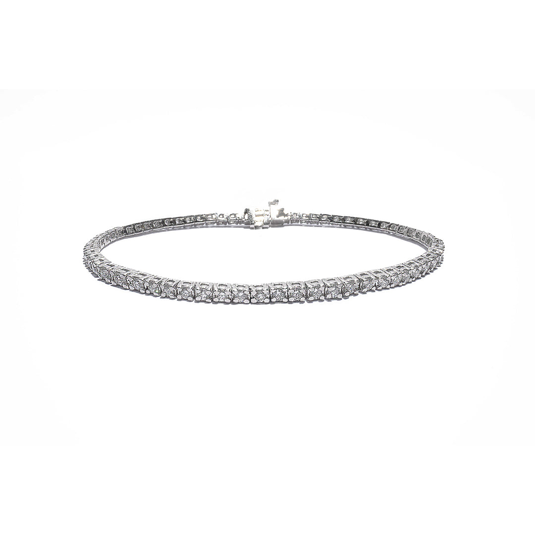 Tennis Bracelet 1.95CT 14KW