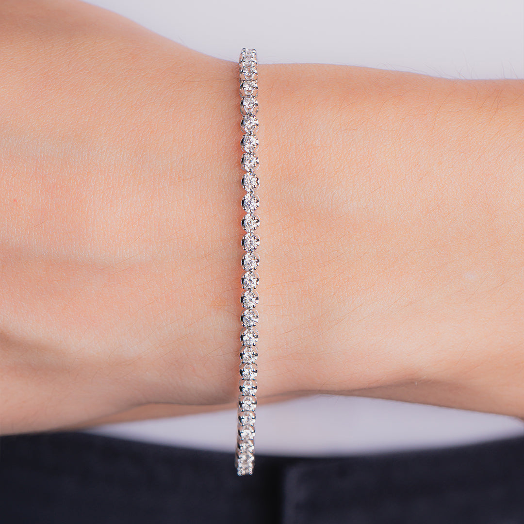 Tennis Bracelet 2CT 14KW