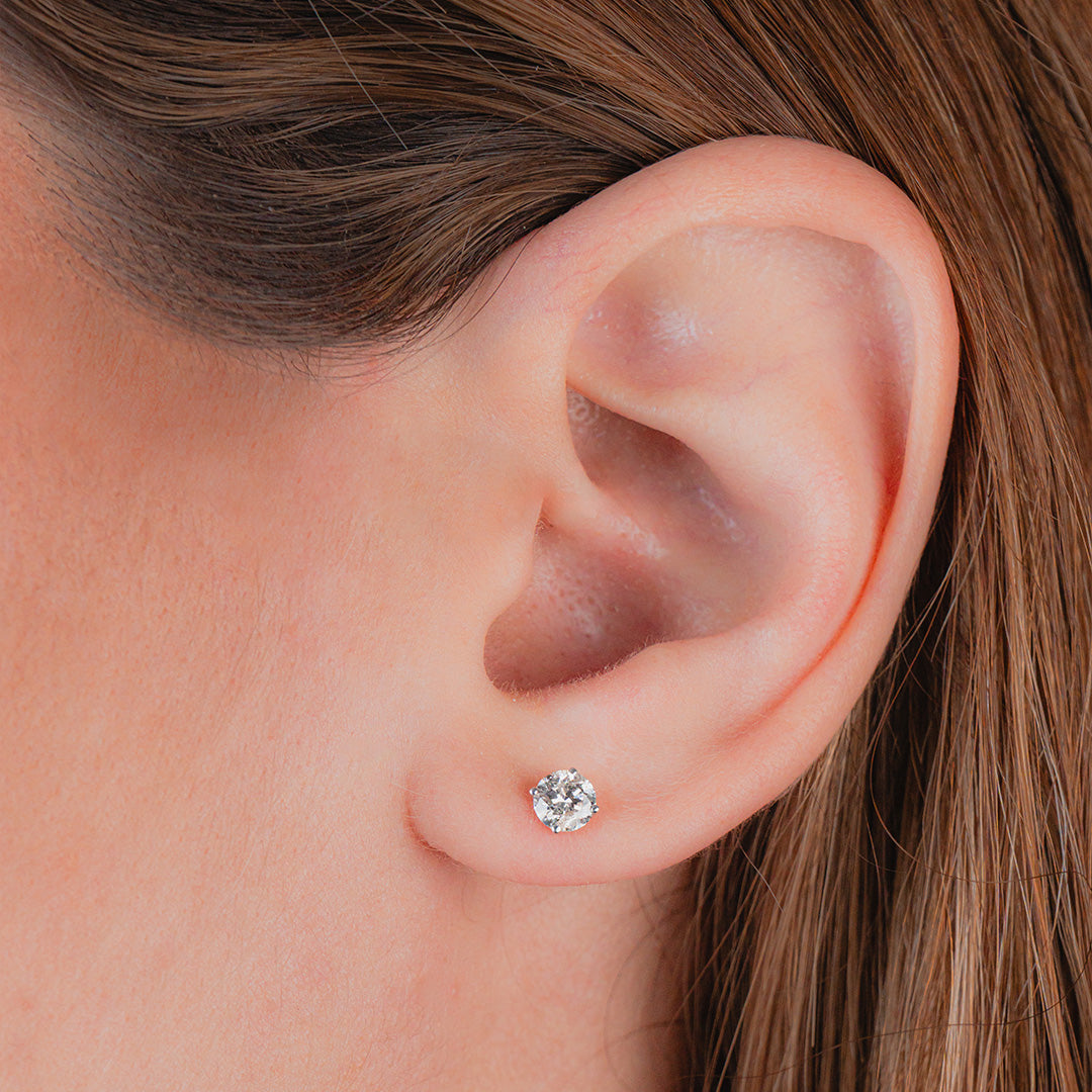 Martini Studs 0.92CT 14KW