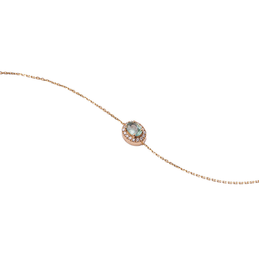 PARAIBA BRACELET 14KYG