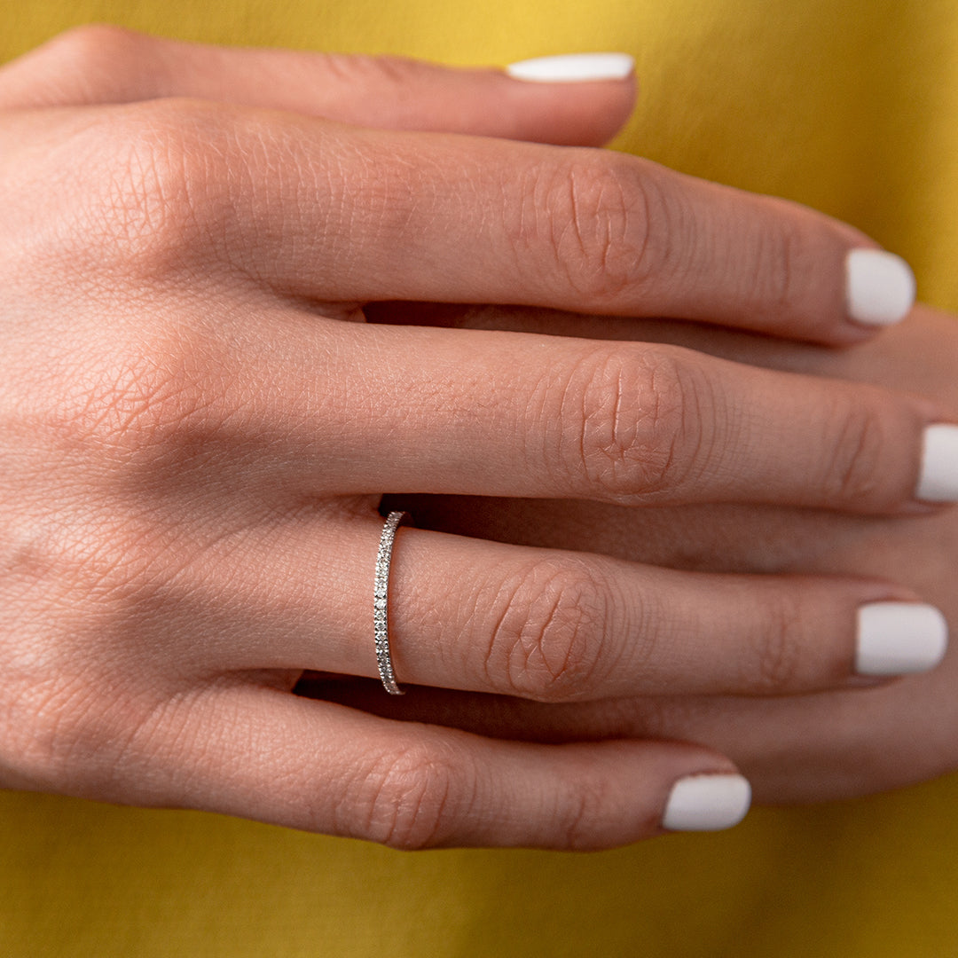 Ring Band Thin DIA .45CT