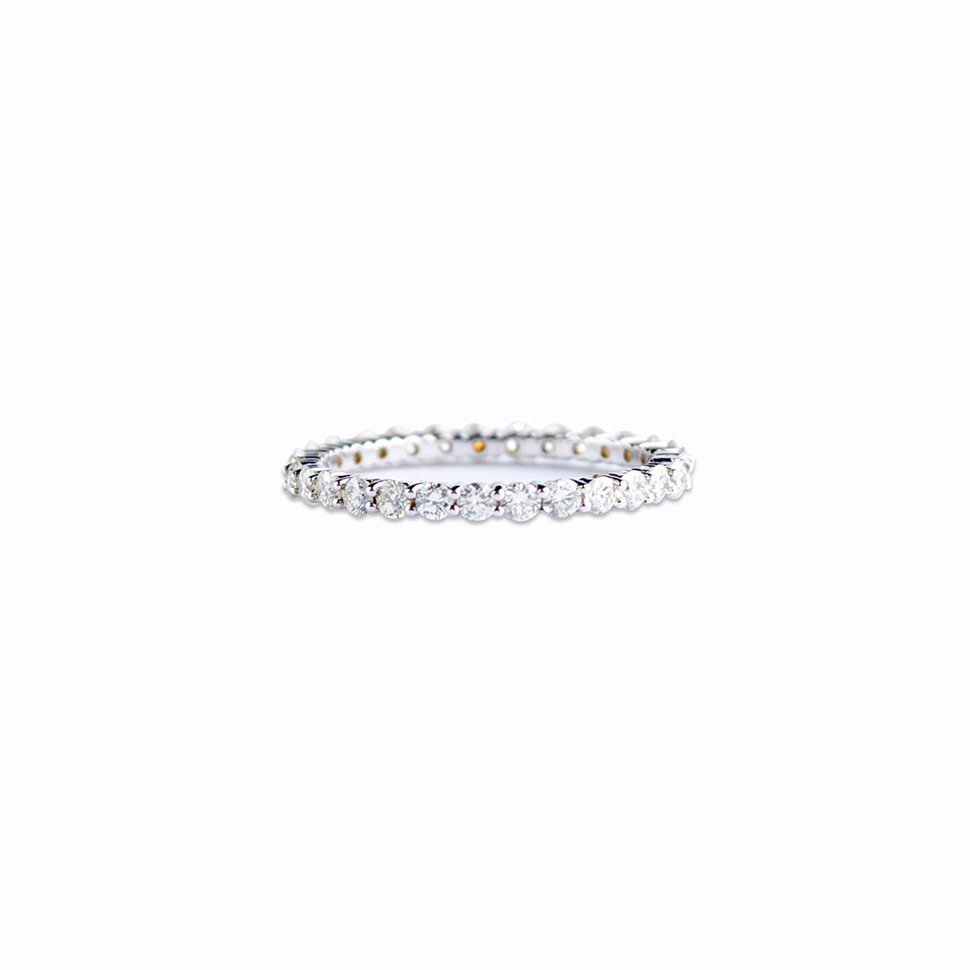 Ring Band 14KW DIA 1.0CT White Gold